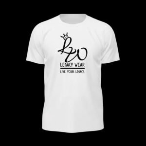Legacy Wear – Live Your Legacy Quote White Essential Tee